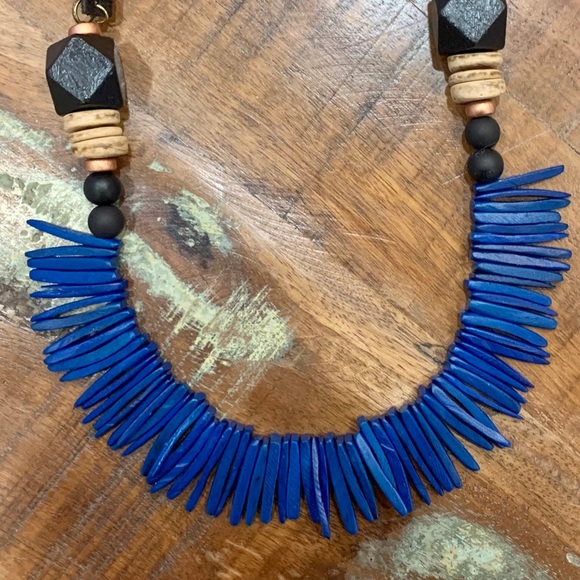 🦊SALE! Handmade Boho Statement Necklace - Picture 4 of 4